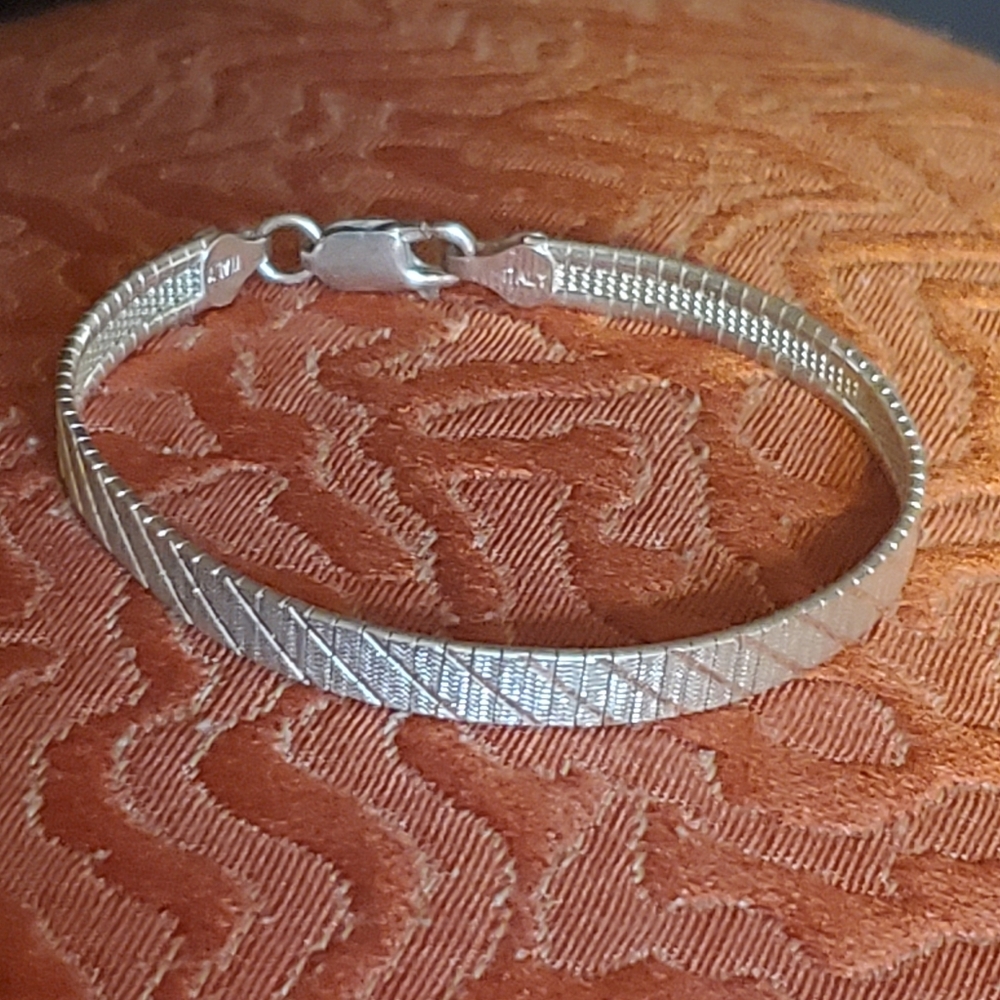Vintage Sterling silver bracelet 925 Italy